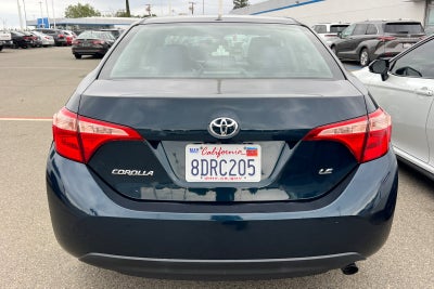 2018 Toyota Corolla LE