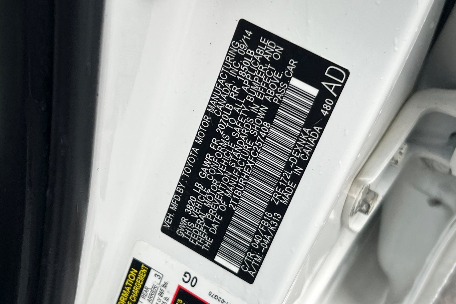 2015 Toyota Corolla LE Plus