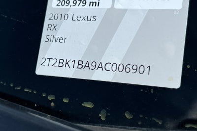 2010 Lexus RX 350 