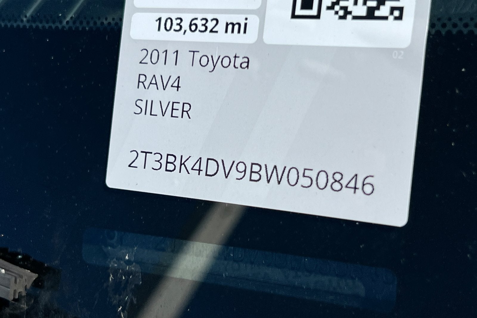 2011 Toyota RAV4 Base