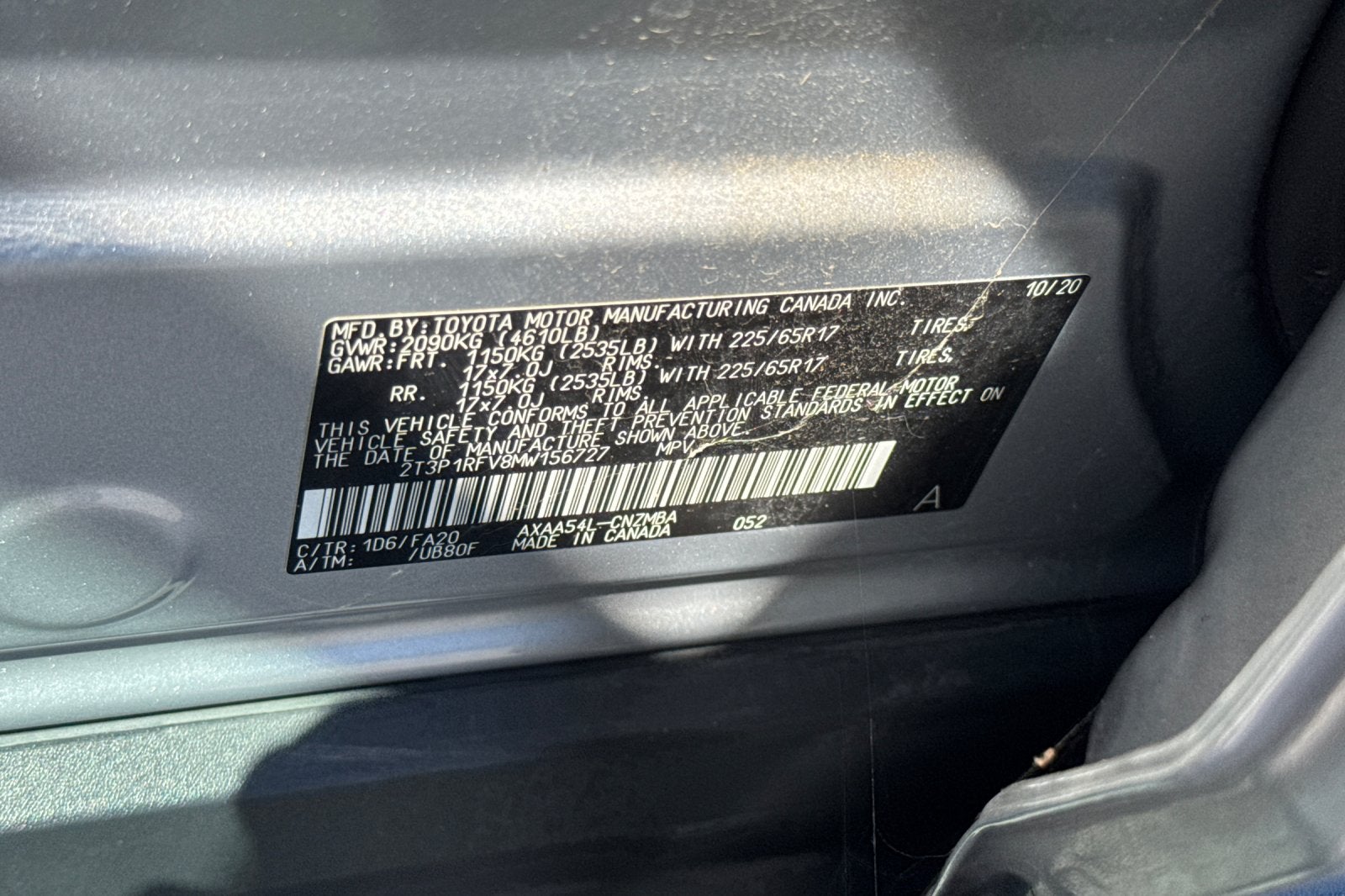 2021 Toyota RAV4 XLE