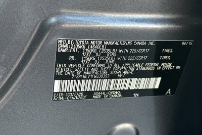 2015 Toyota RAV4 XLE