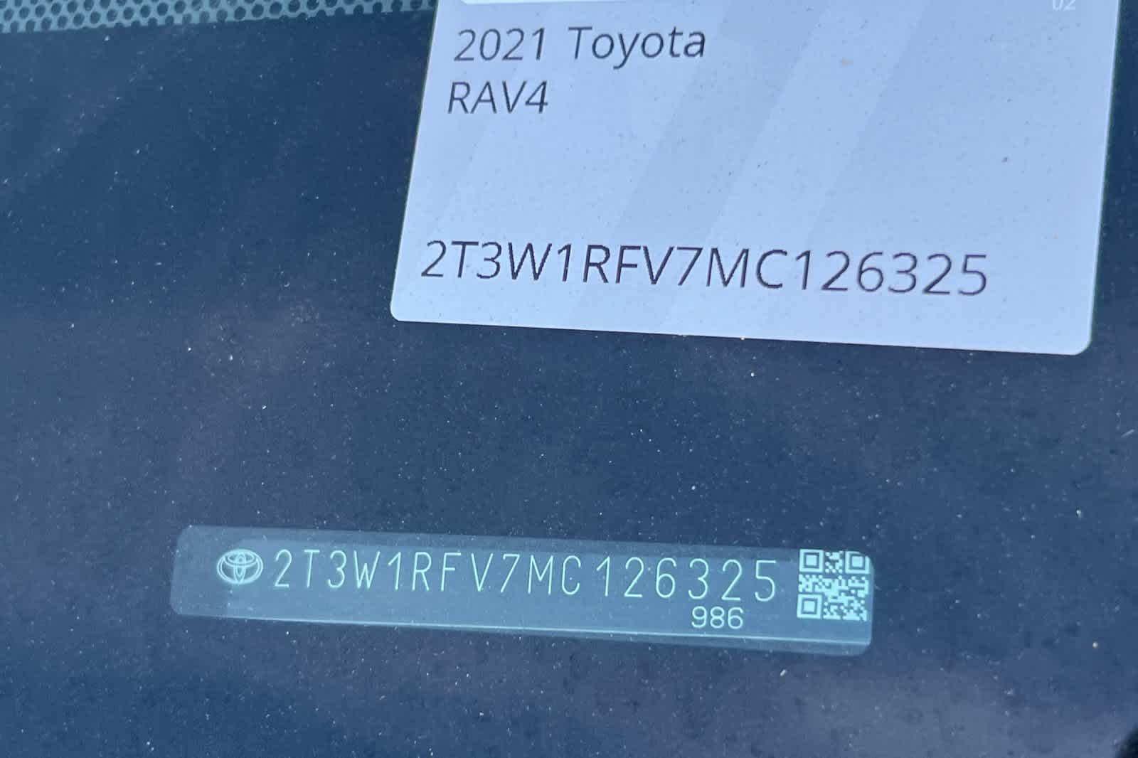 2021 Toyota RAV4 XLE