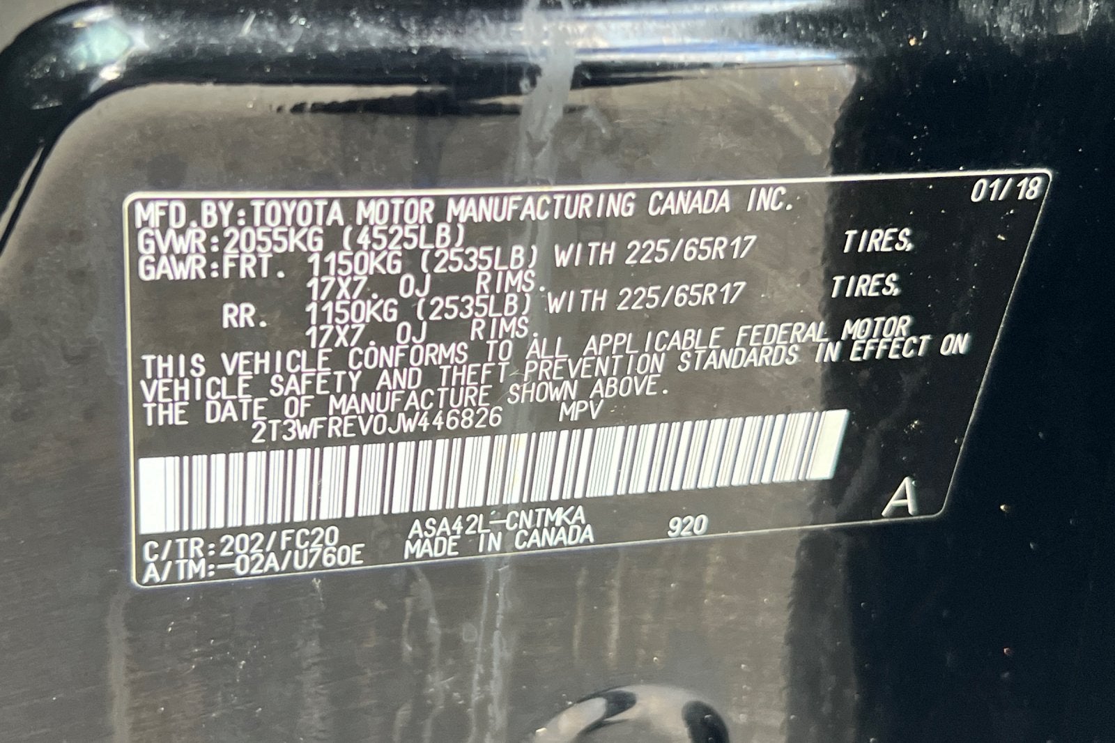 2018 Toyota RAV4 XLE