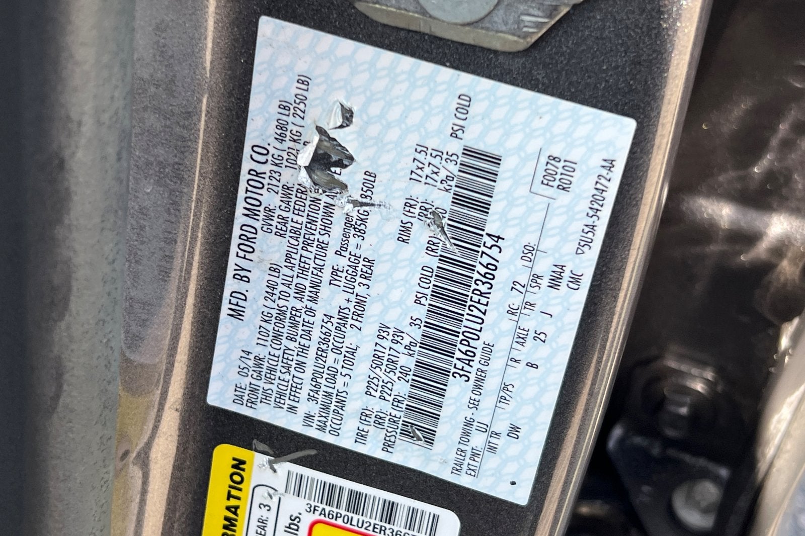 2014 Ford Fusion Hybrid SE Hybrid