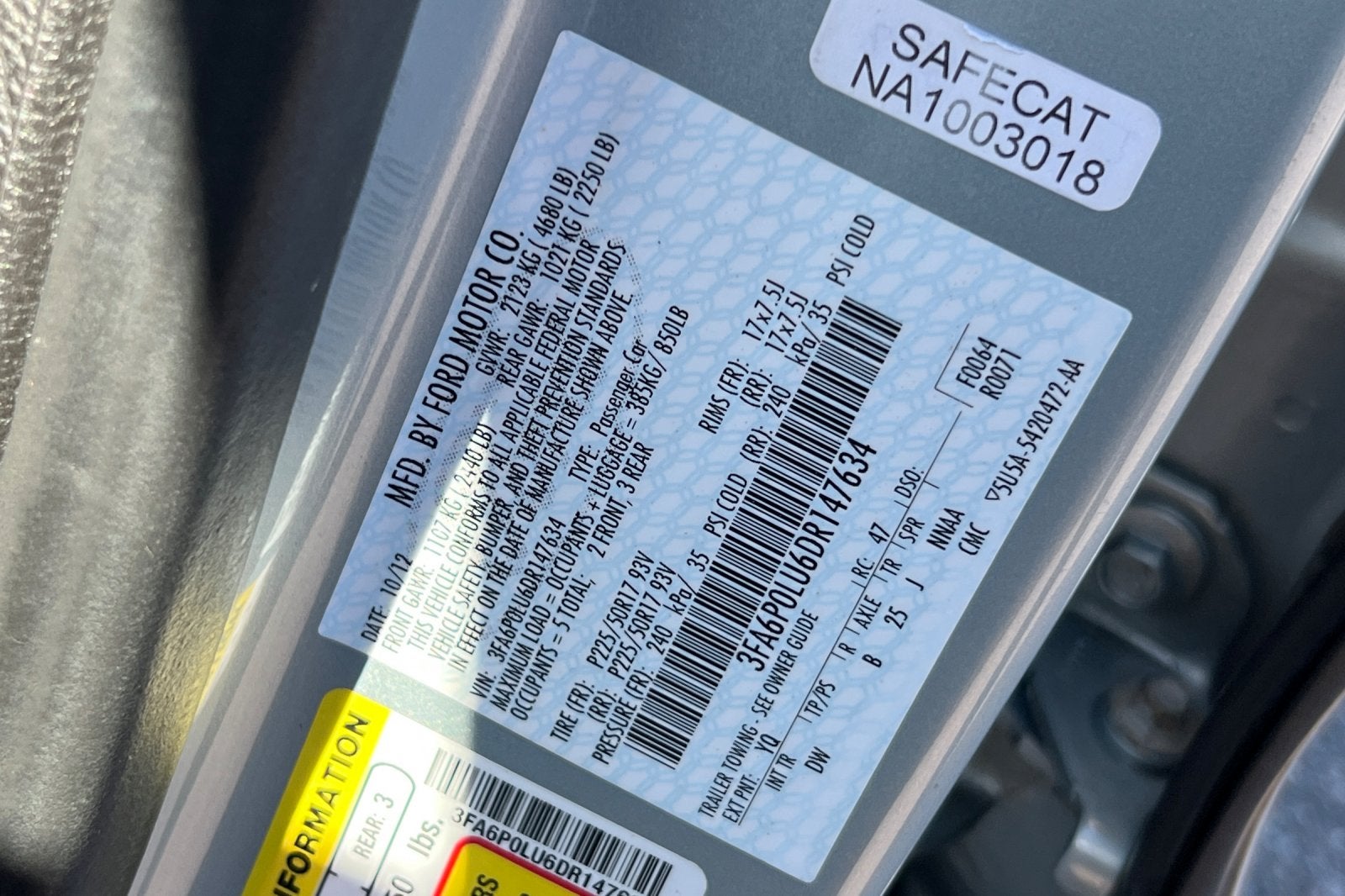 2013 Ford Fusion Hybrid SE Hybrid