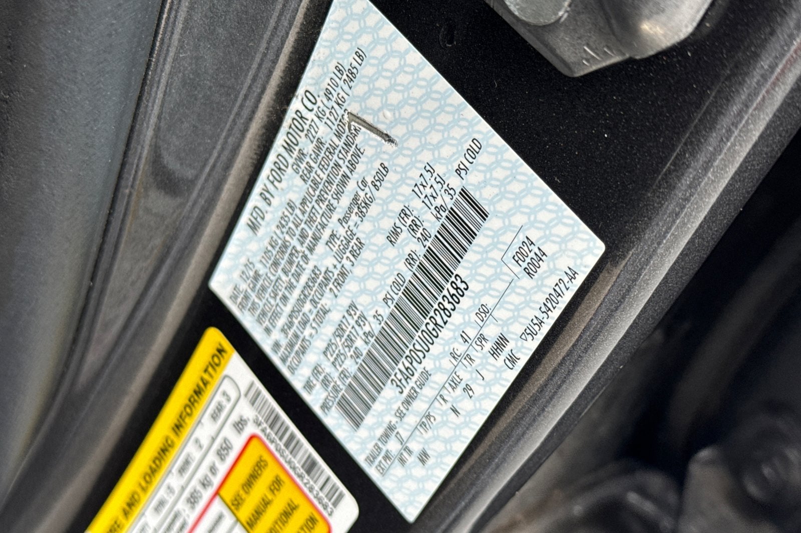 2016 Ford Fusion Energi Titanium