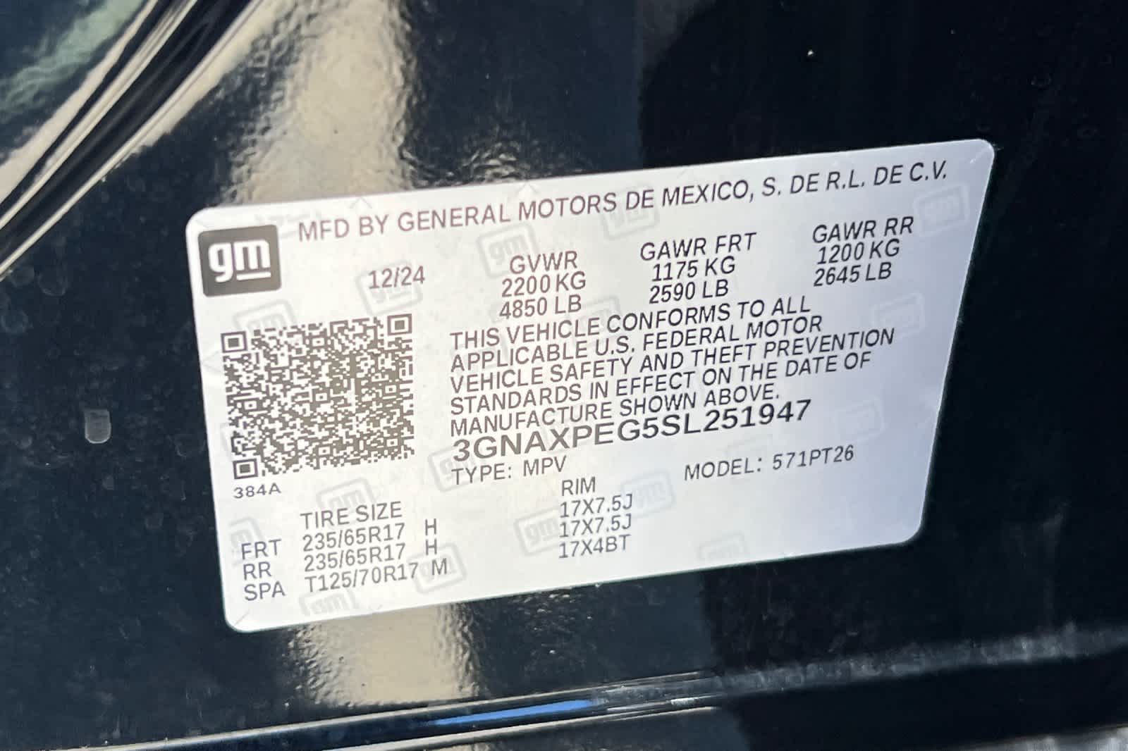 2025 Chevrolet Equinox AWD LT
