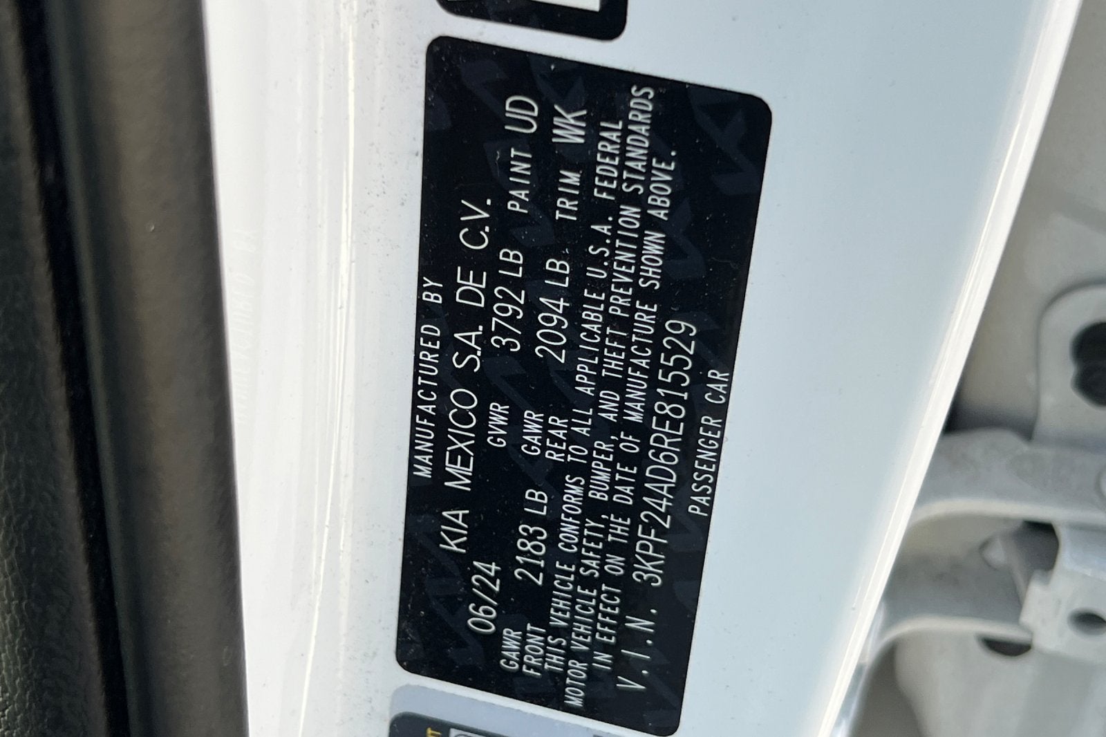 2024 Kia Forte LX