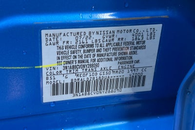 2022 Nissan Sentra SV