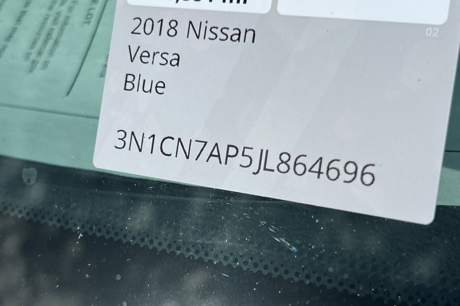 2018 Nissan Versa SV