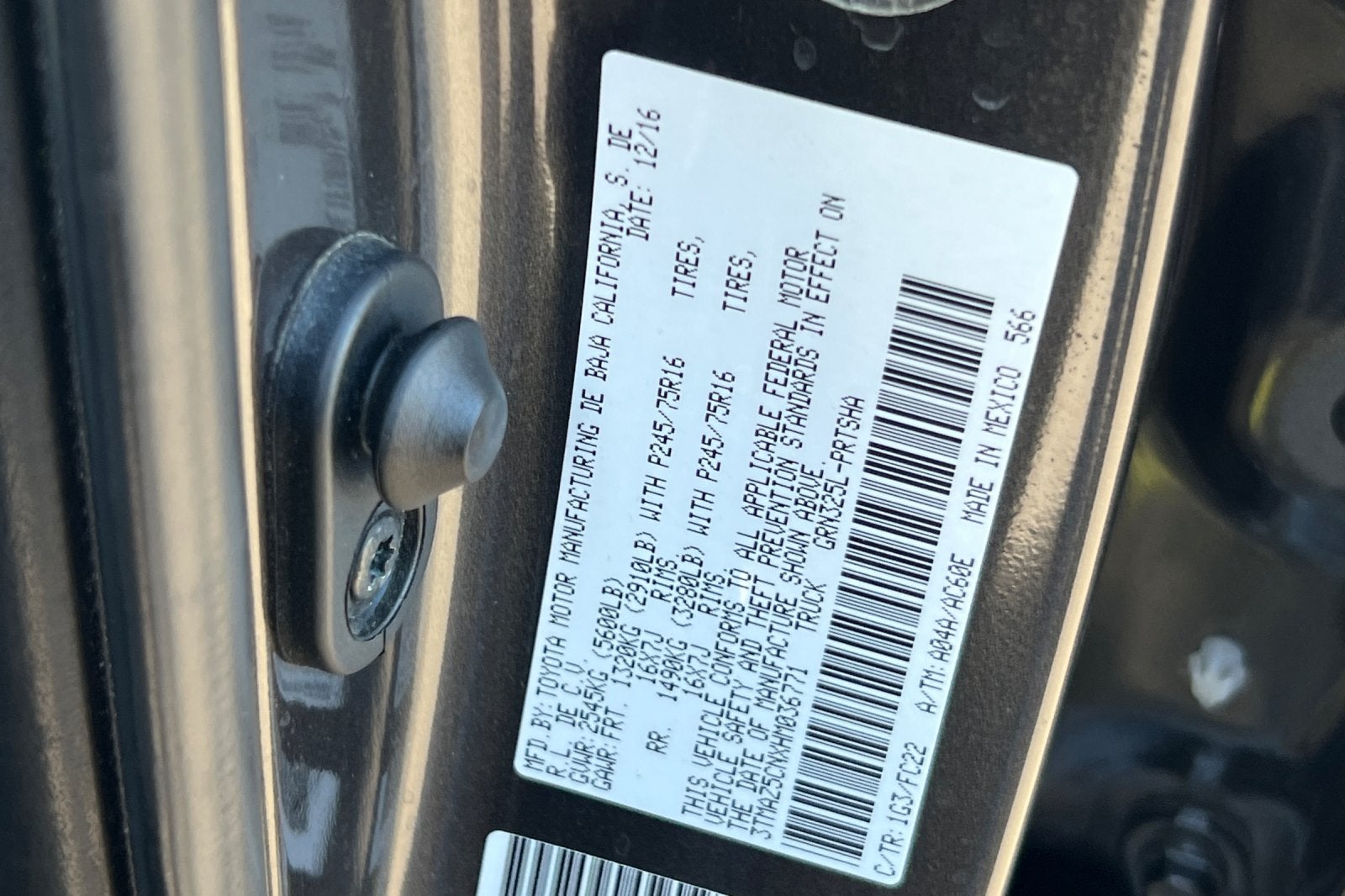 2017 Toyota Tacoma SR5
