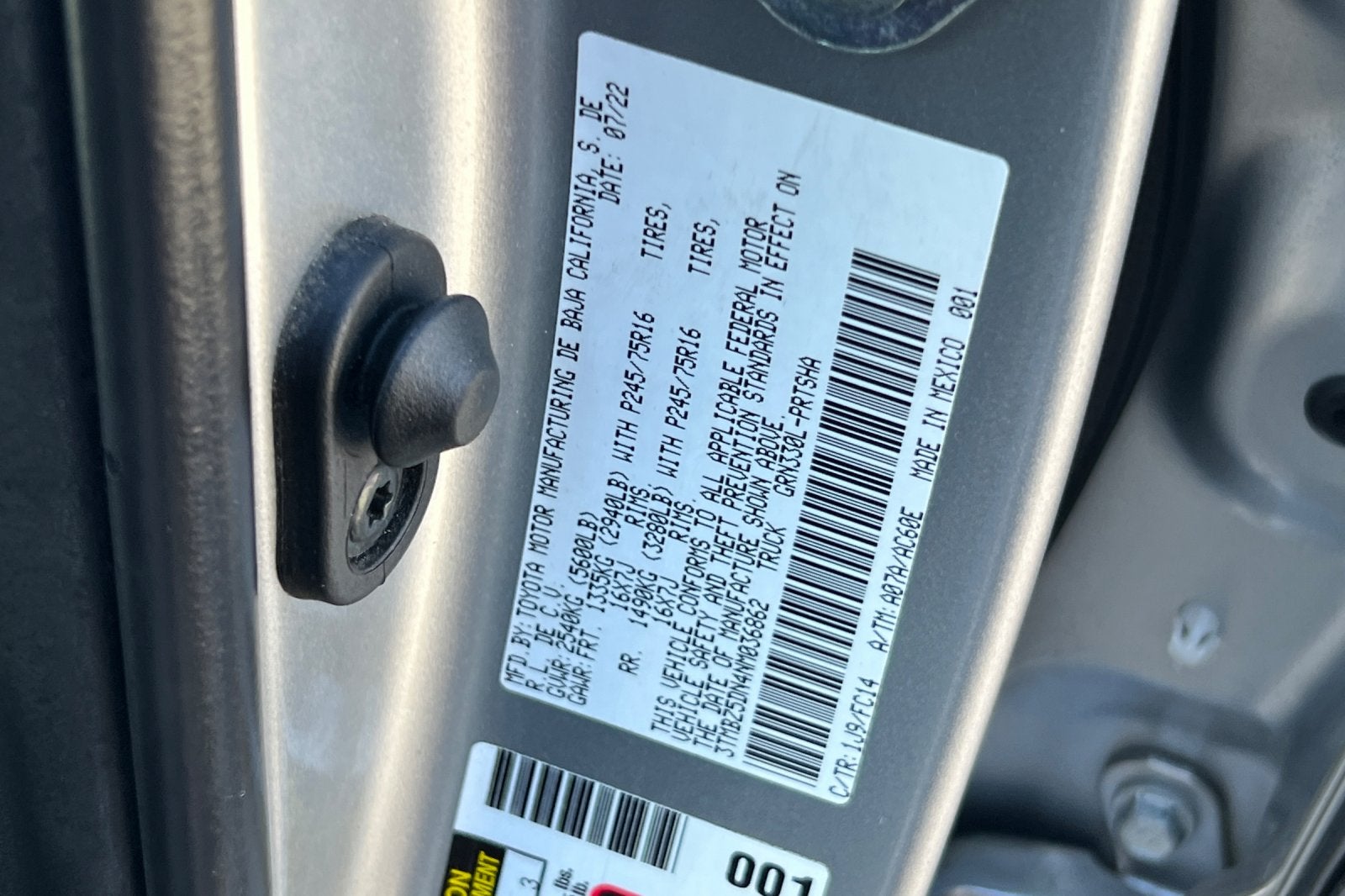 2022 Toyota Tacoma SR5
