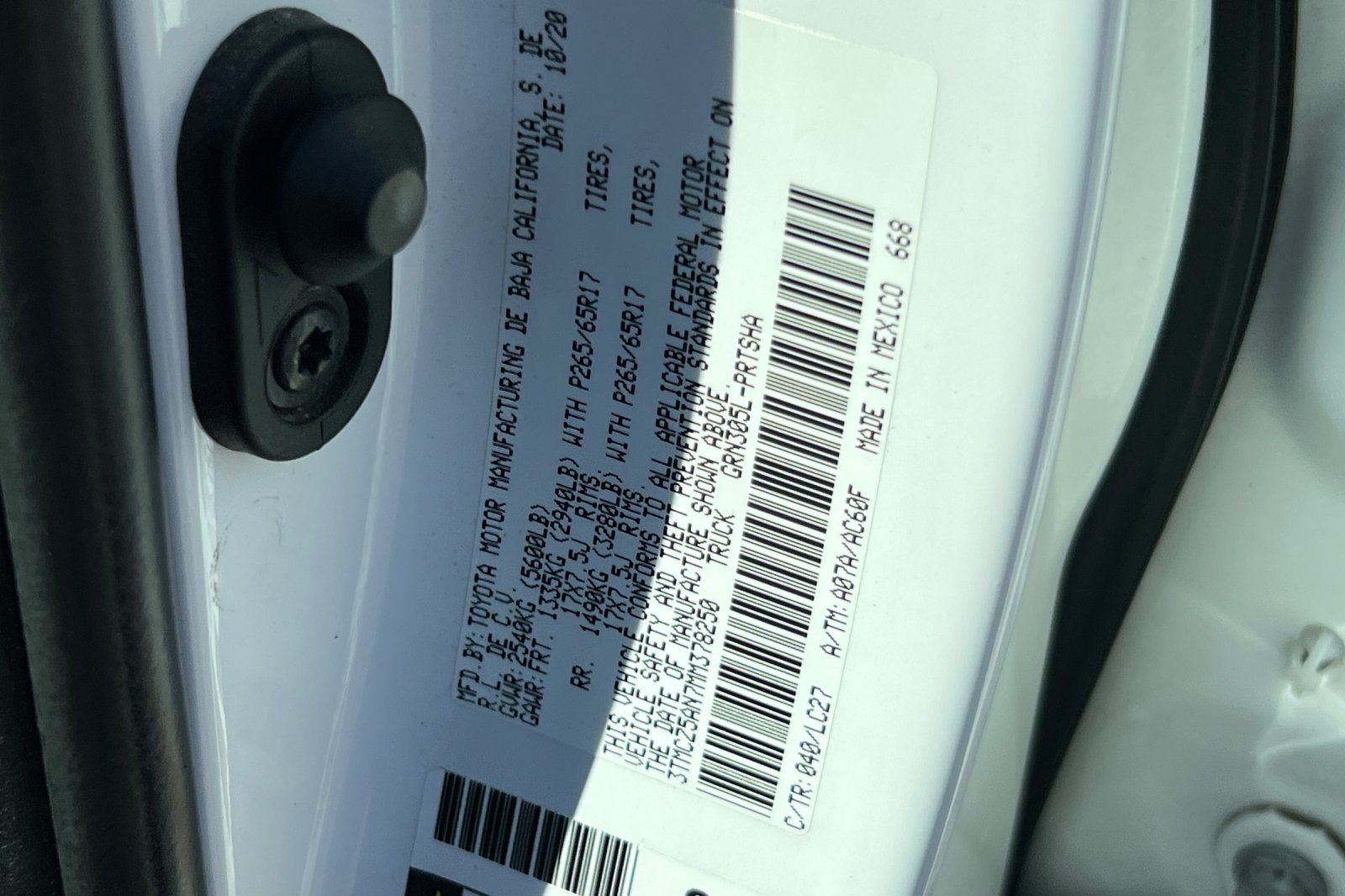 2021 Toyota Tacoma TRD Sport