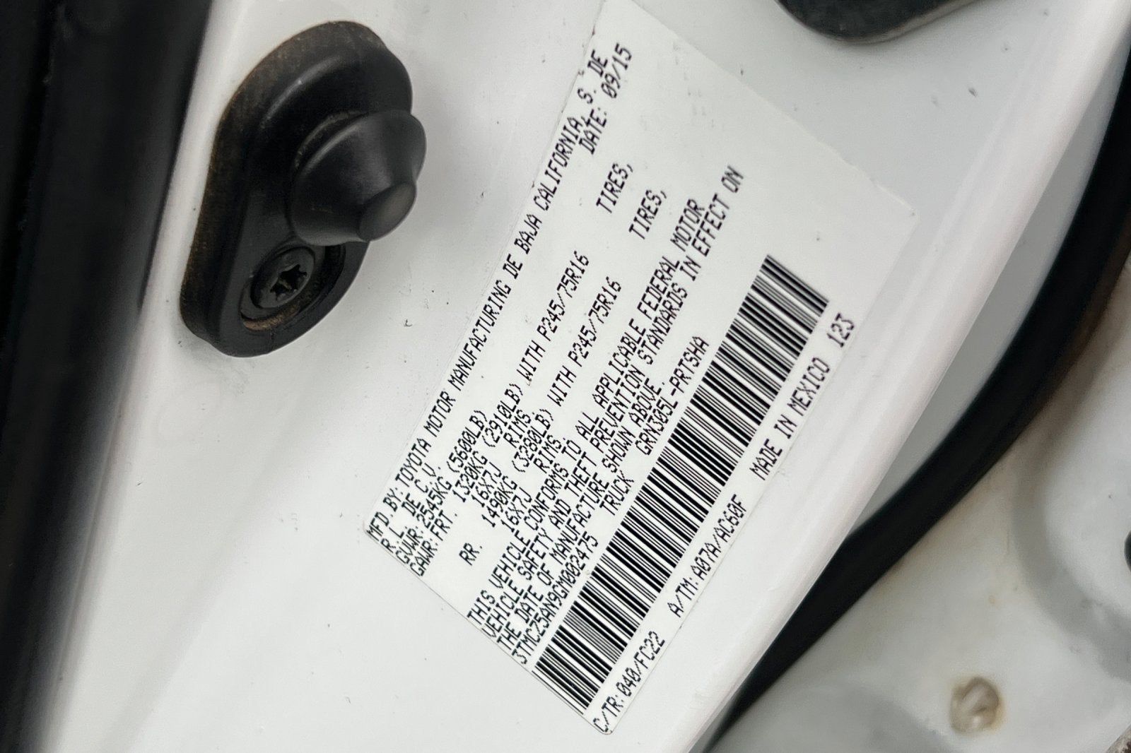 2016 Toyota Tacoma SR5