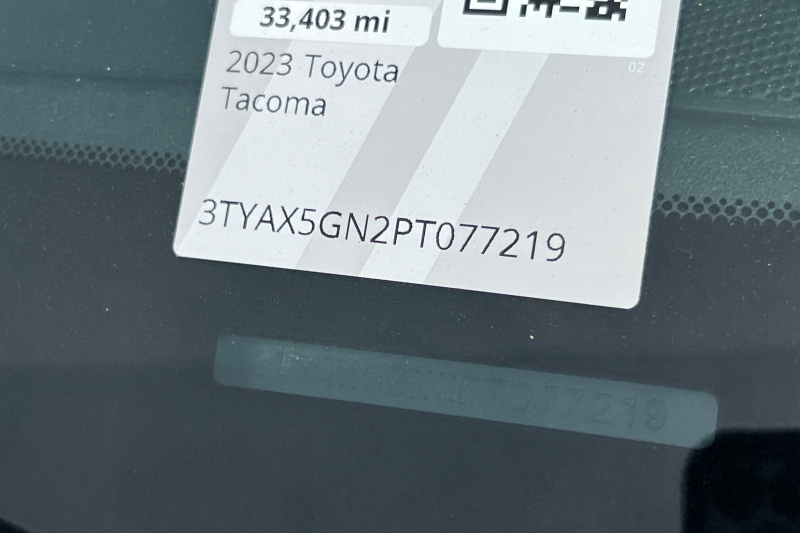 2023 Toyota Tacoma SR