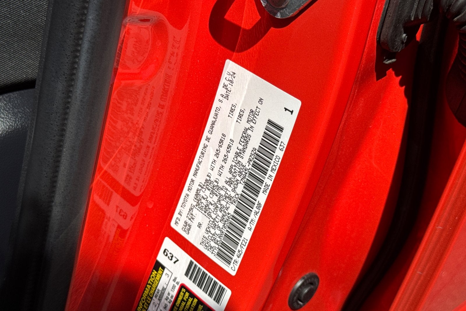 2024 Toyota Tacoma TRD Sport