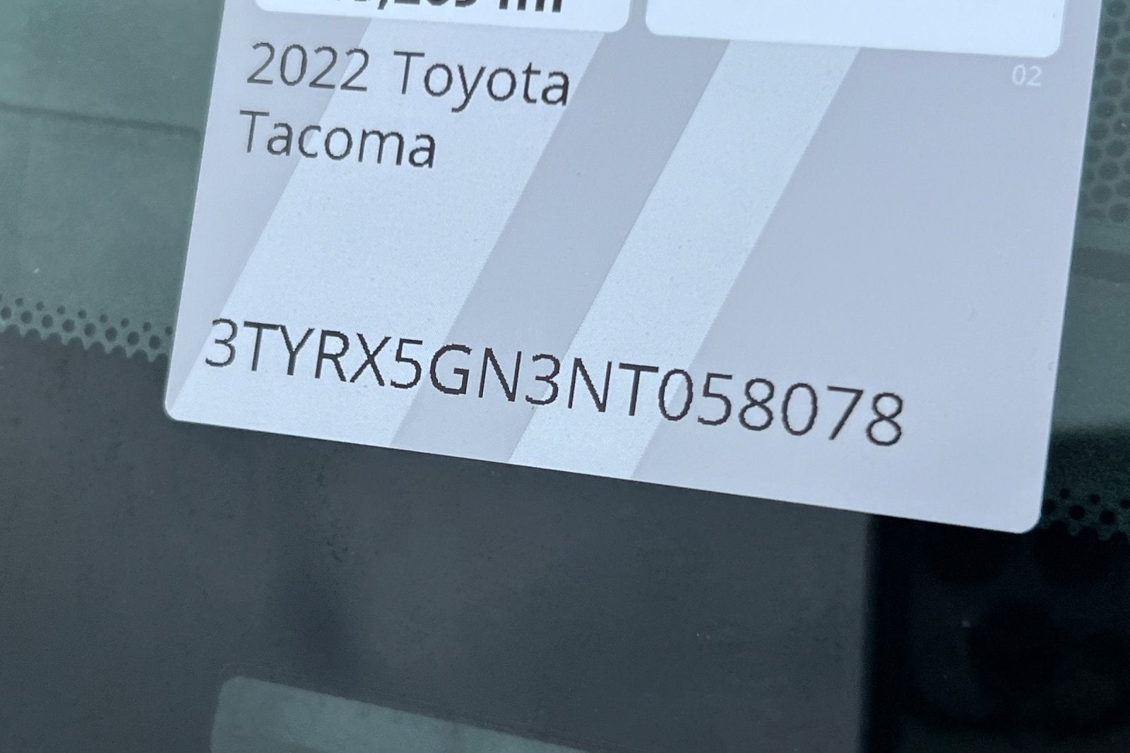 2022 Toyota Tacoma SR