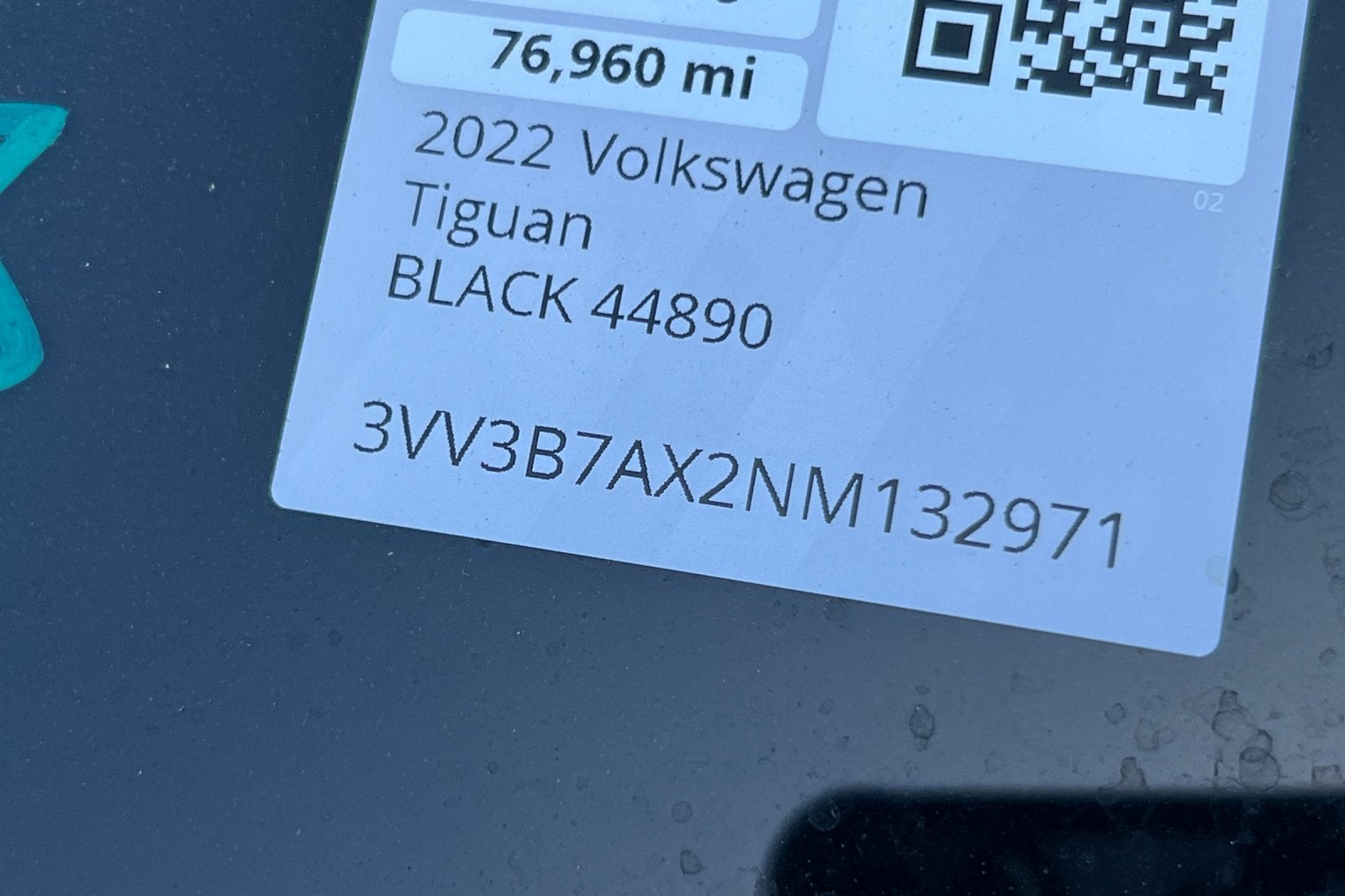 2022 Volkswagen Tiguan SE