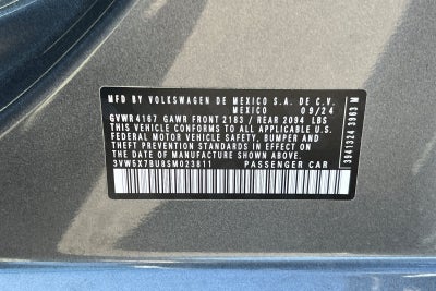 2025 Volkswagen Jetta S