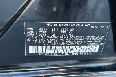 2022 Subaru Impreza Base