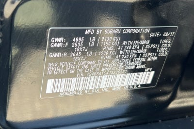 2018 Subaru Outback Touring