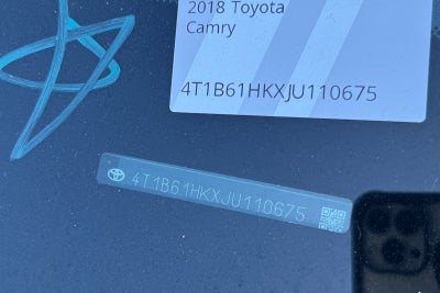 2018 Toyota Camry XSE