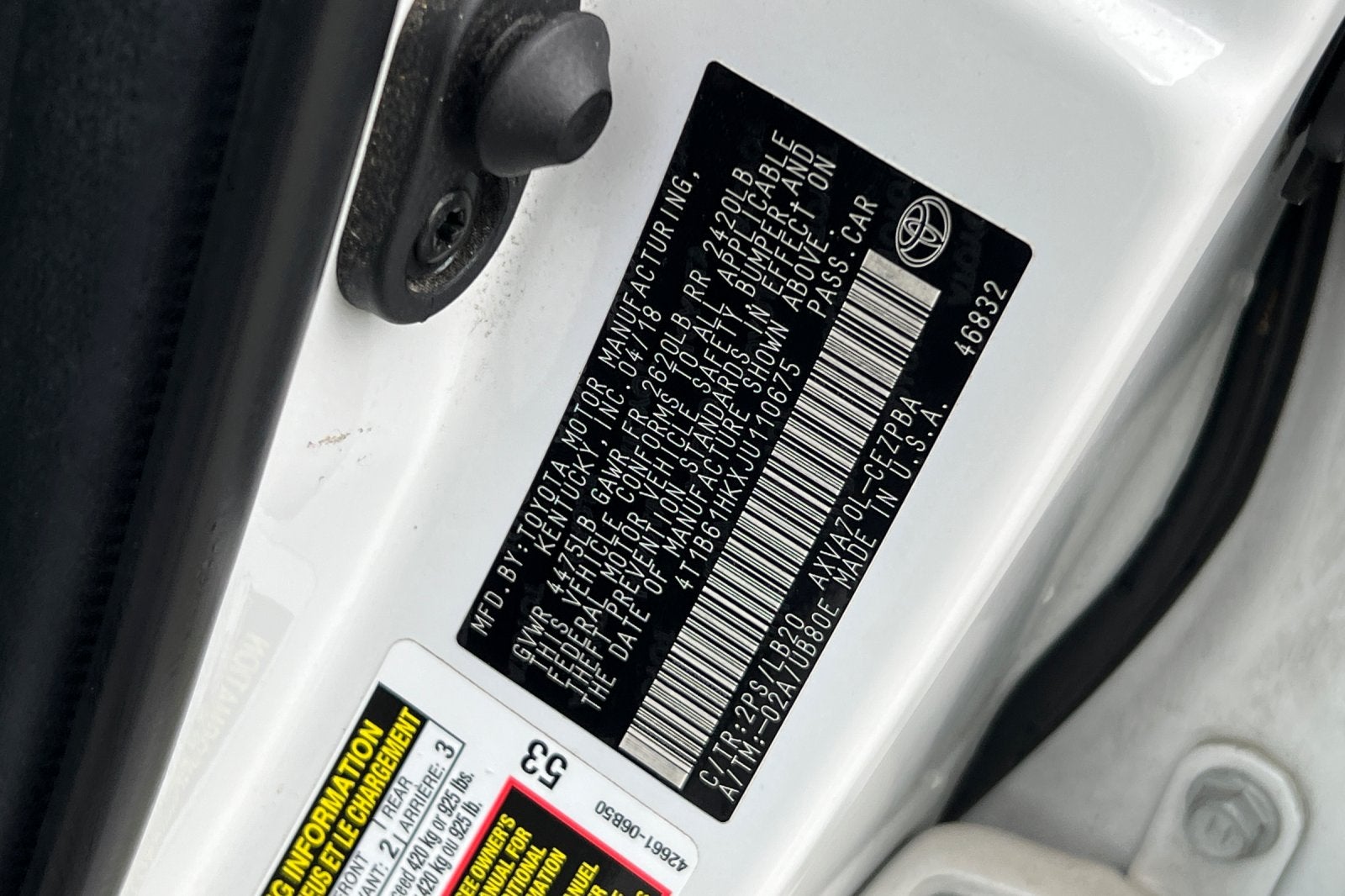 2018 Toyota Camry XSE