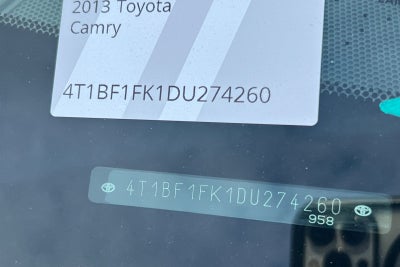 2013 Toyota Camry SE