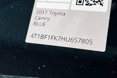 2017 Toyota Camry SE