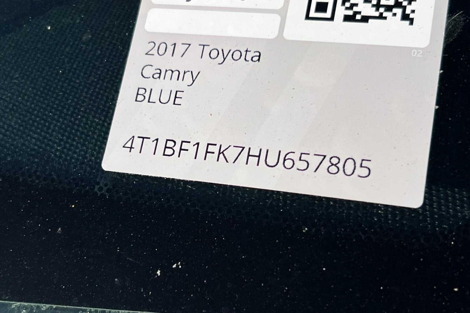 2017 Toyota Camry SE