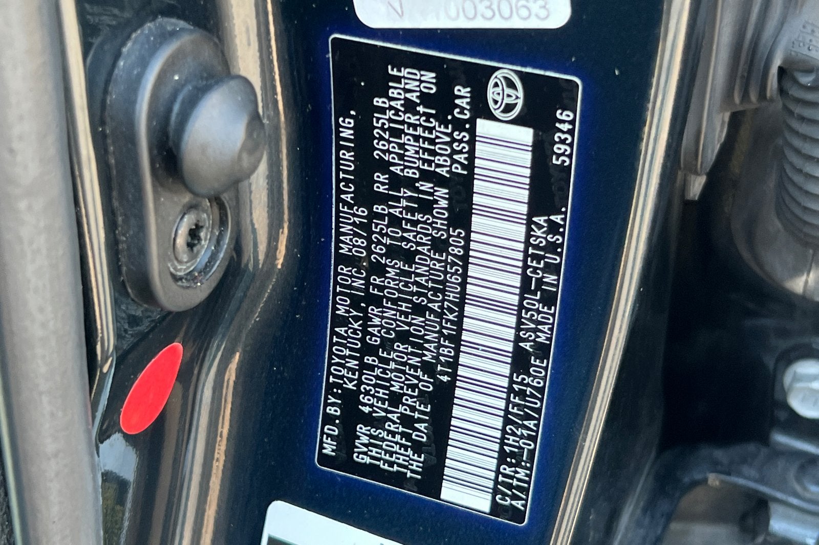2017 Toyota Camry SE