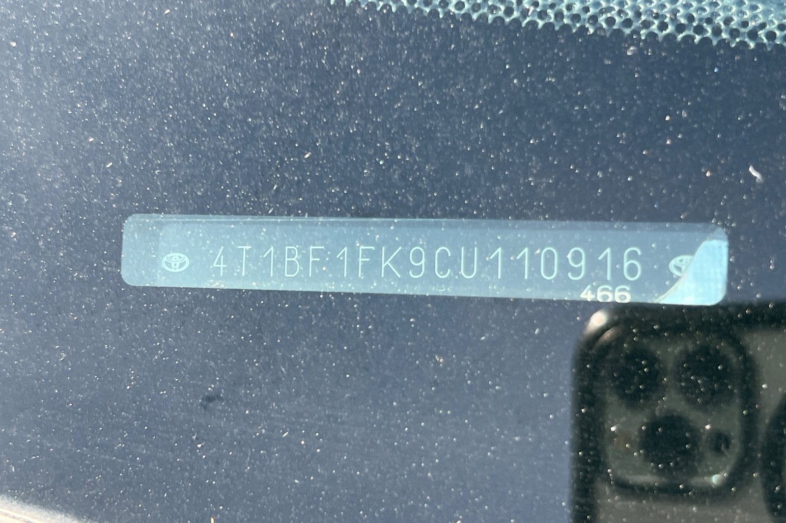 2012 Toyota Camry SE