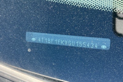 2016 Toyota Camry SE