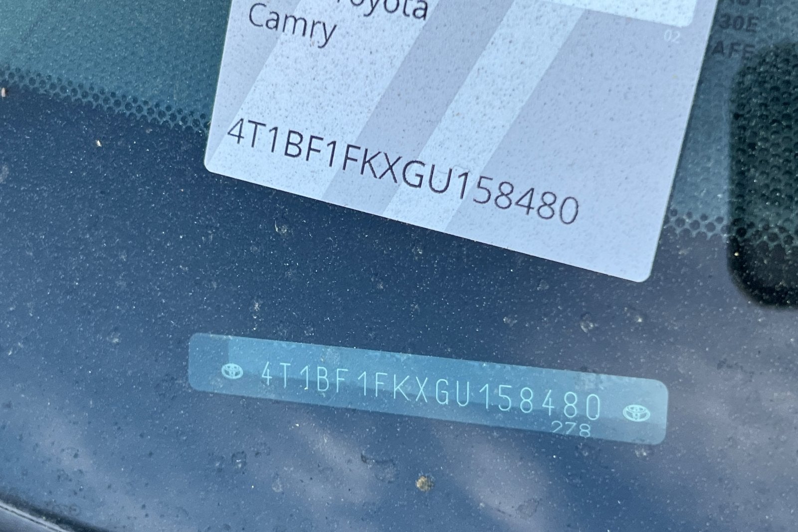 2016 Toyota Camry SE