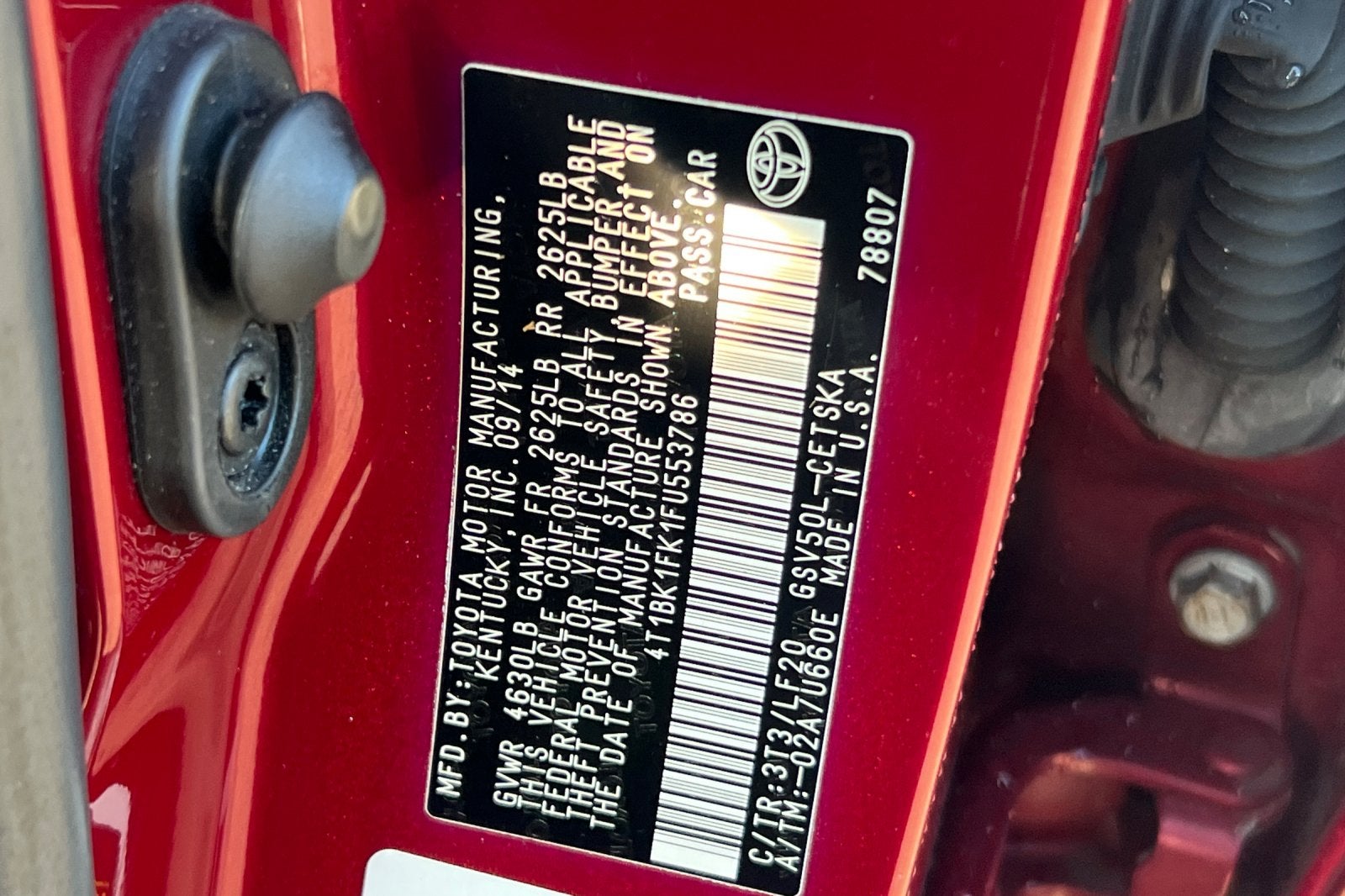 2015 Toyota Camry XSE