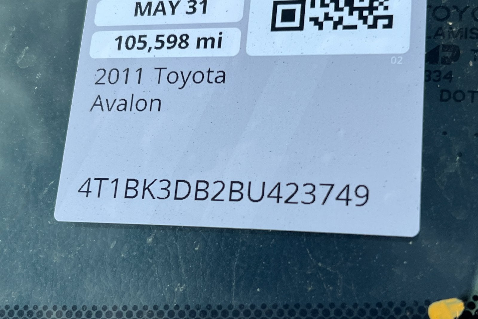 2011 Toyota Avalon Limited