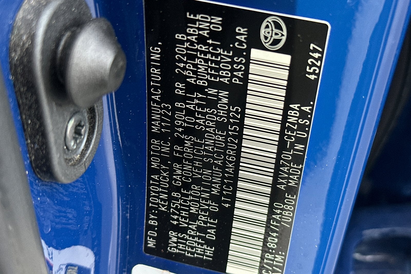 2024 Toyota Camry LE