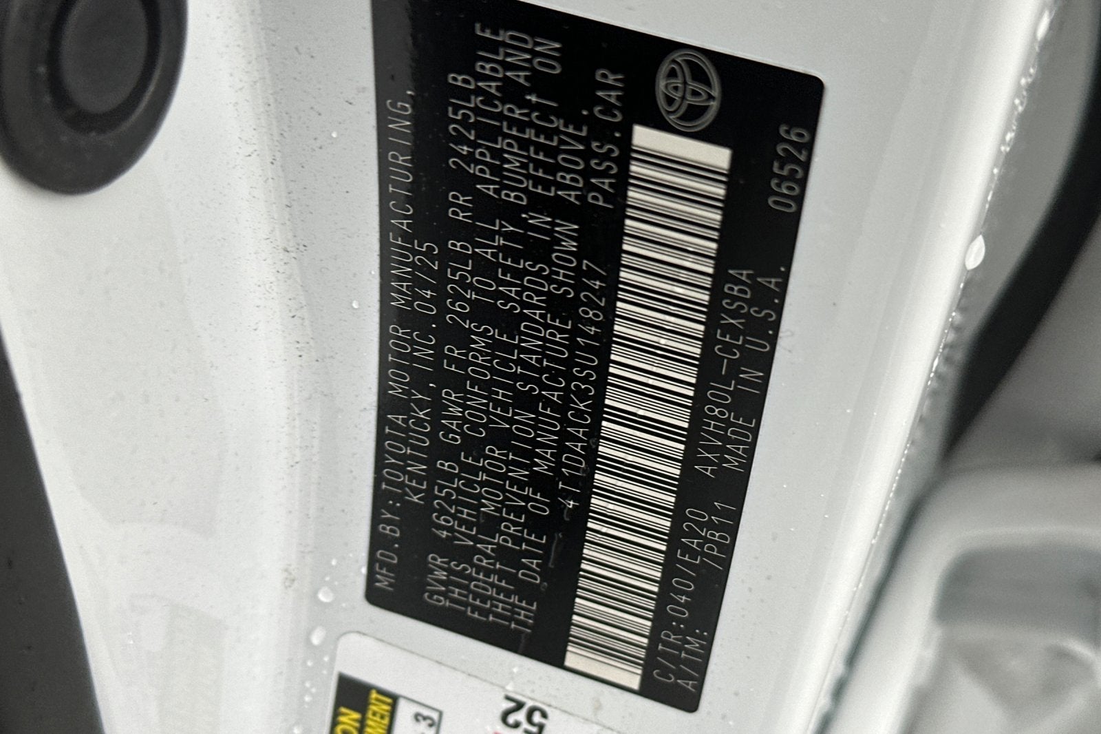 2025 Toyota Camry SE