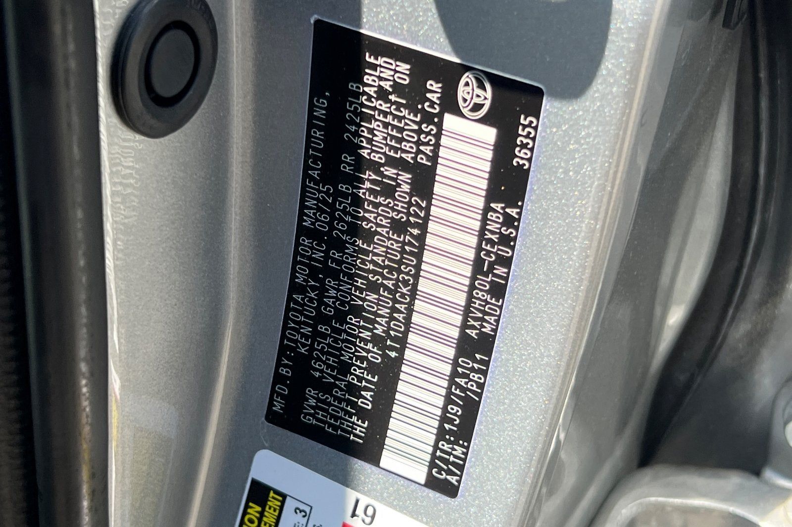 2025 Toyota Camry LE