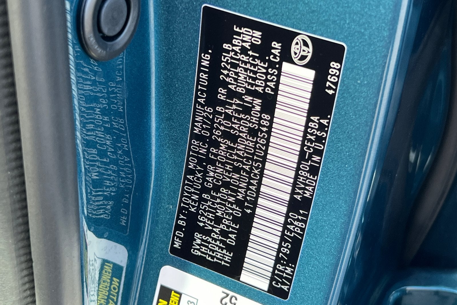 2026 Toyota Camry SE