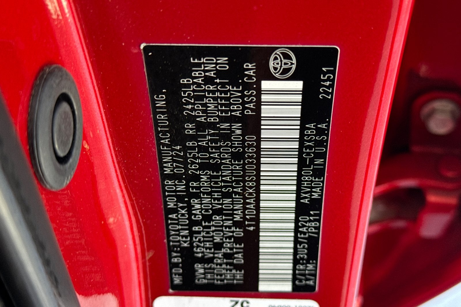 2025 Toyota Camry SE