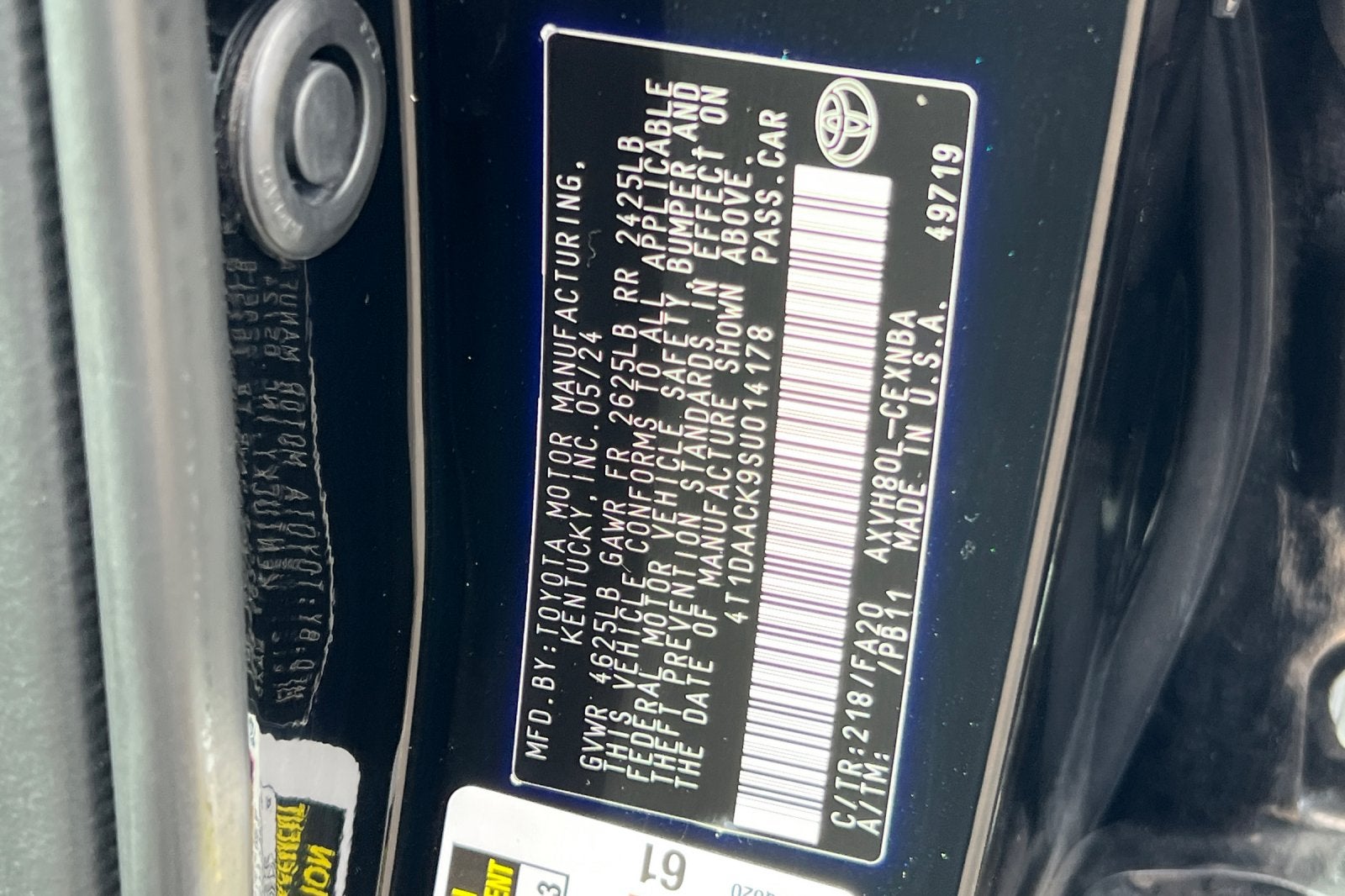 2025 Toyota Camry LE