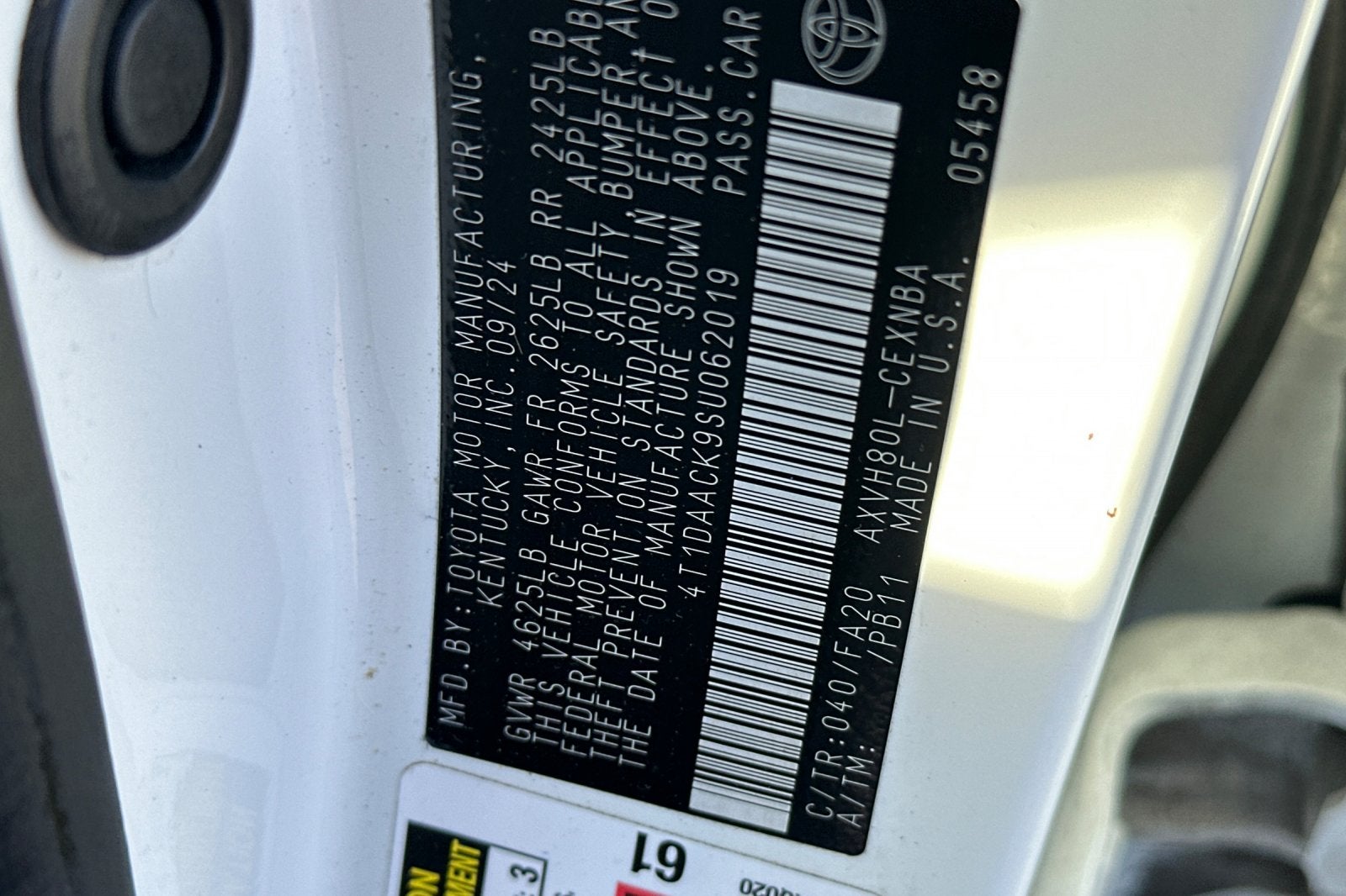 2025 Toyota Camry LE