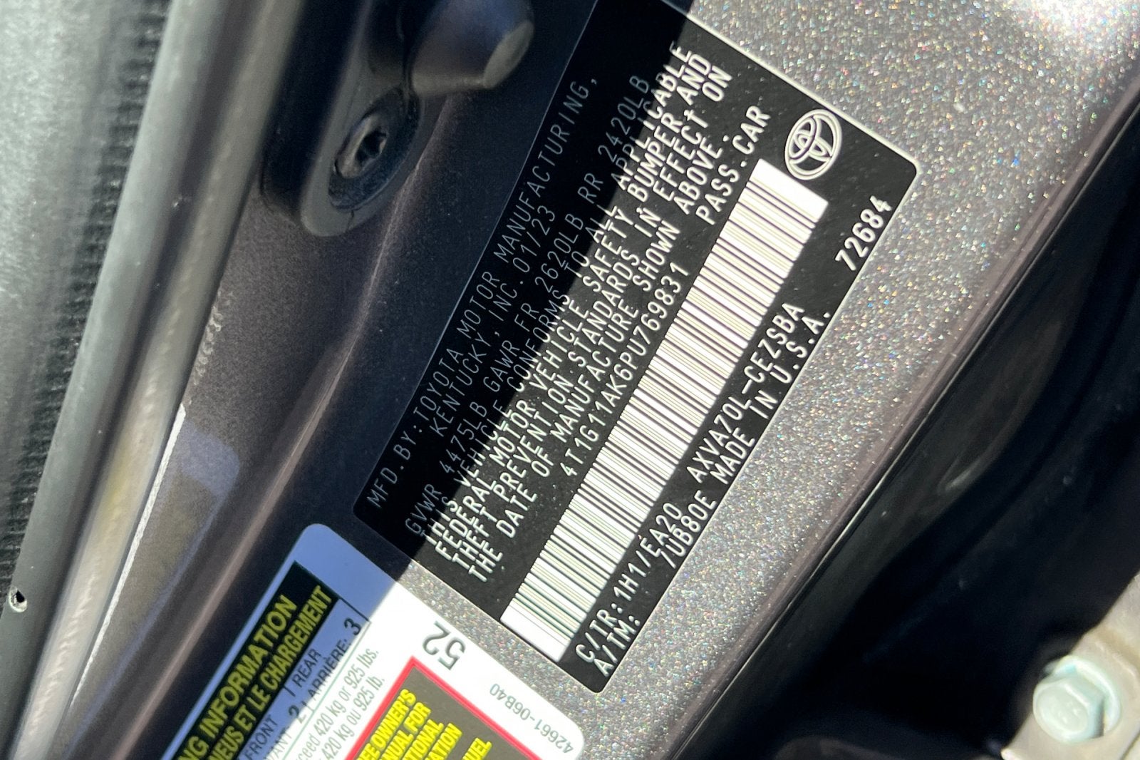 2023 Toyota Camry SE