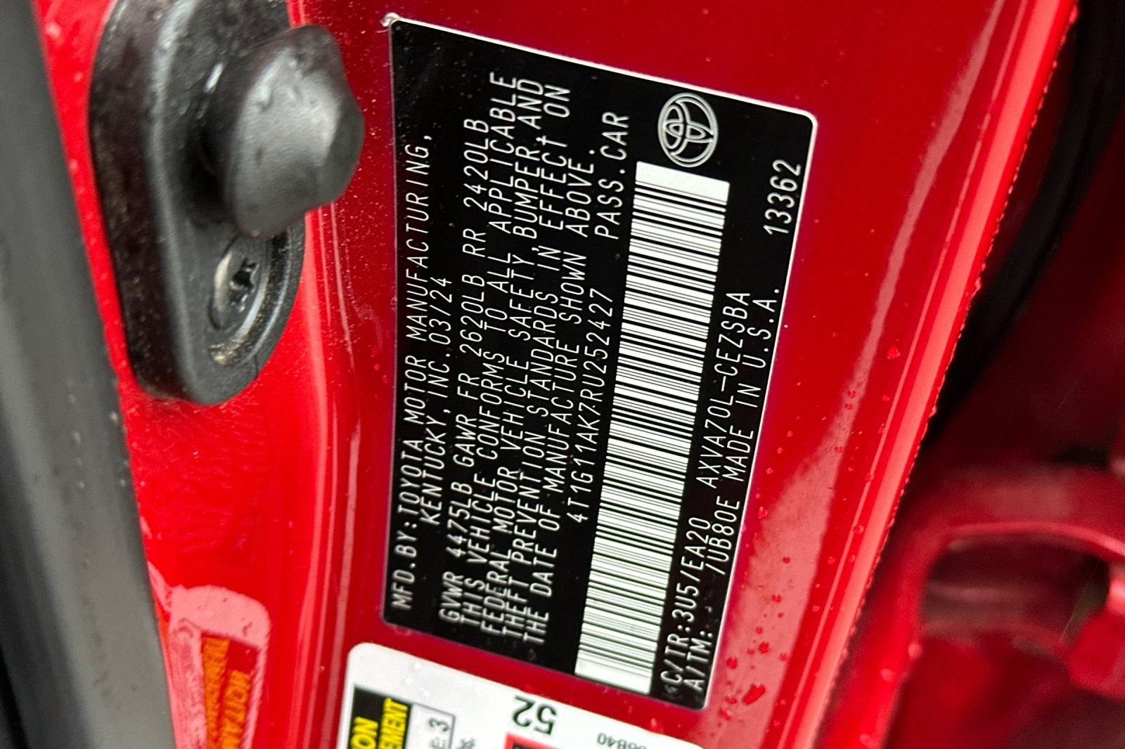 2024 Toyota Camry SE