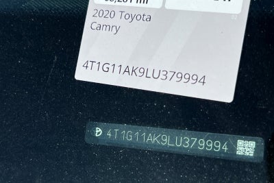 2020 Toyota Camry SE Nightshade