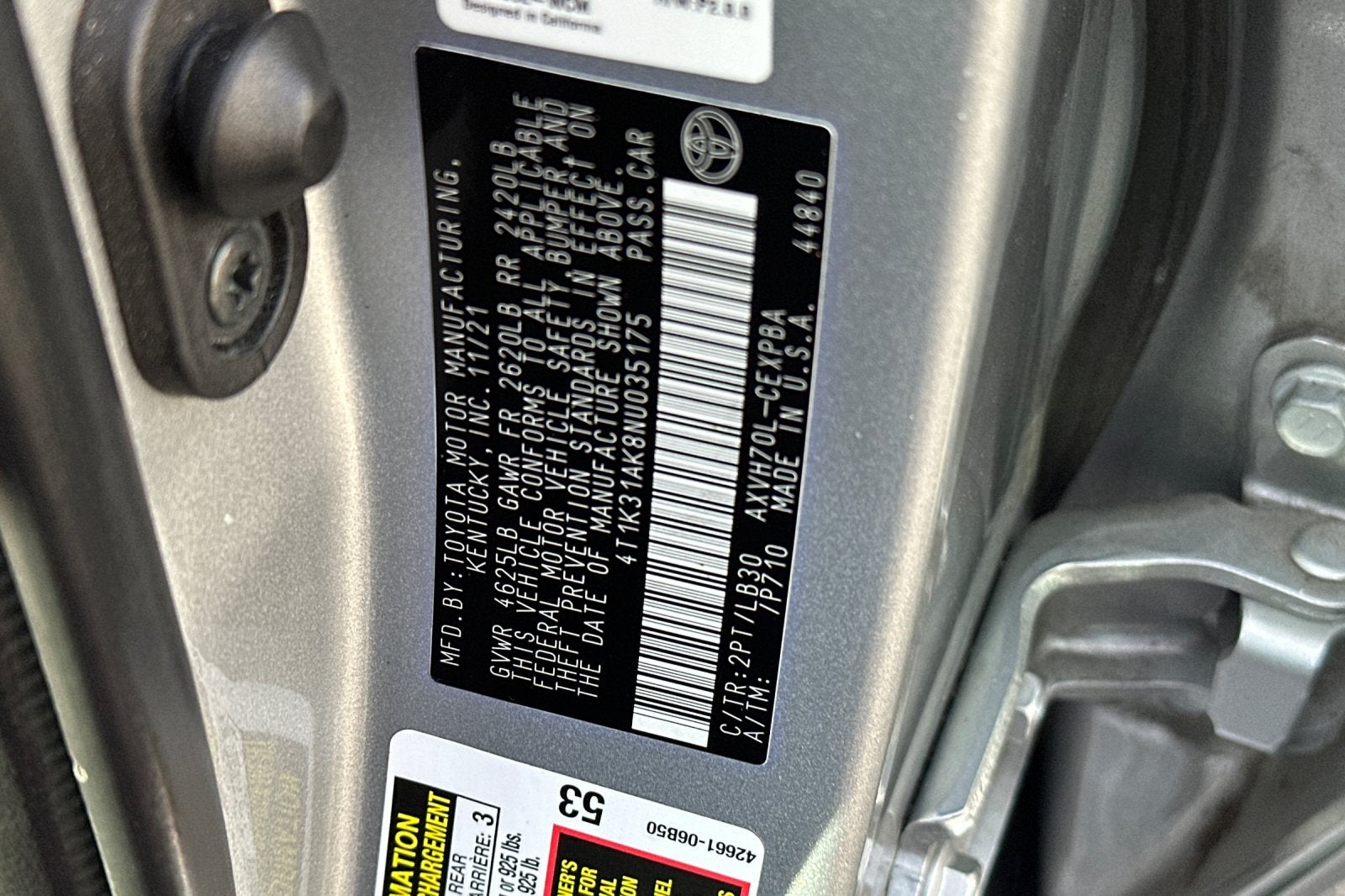 2022 Toyota Camry Hybrid XSE