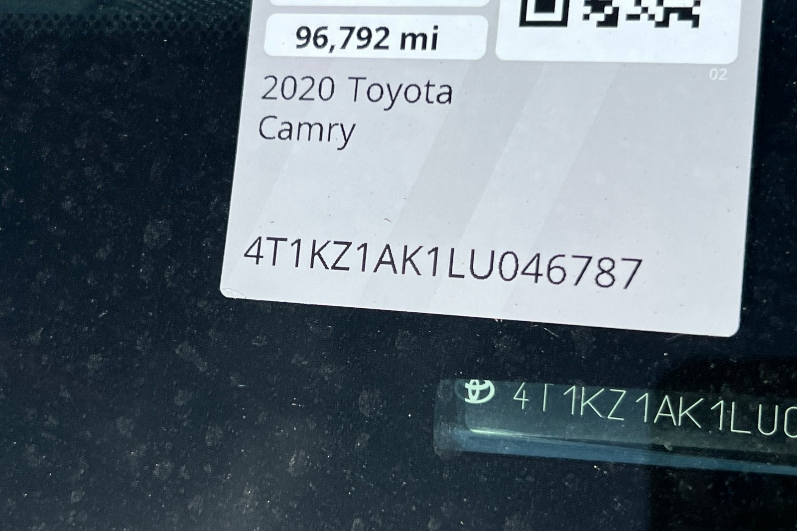 2020 Toyota Camry XSE V6