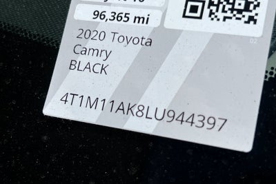 2020 Toyota Camry SE